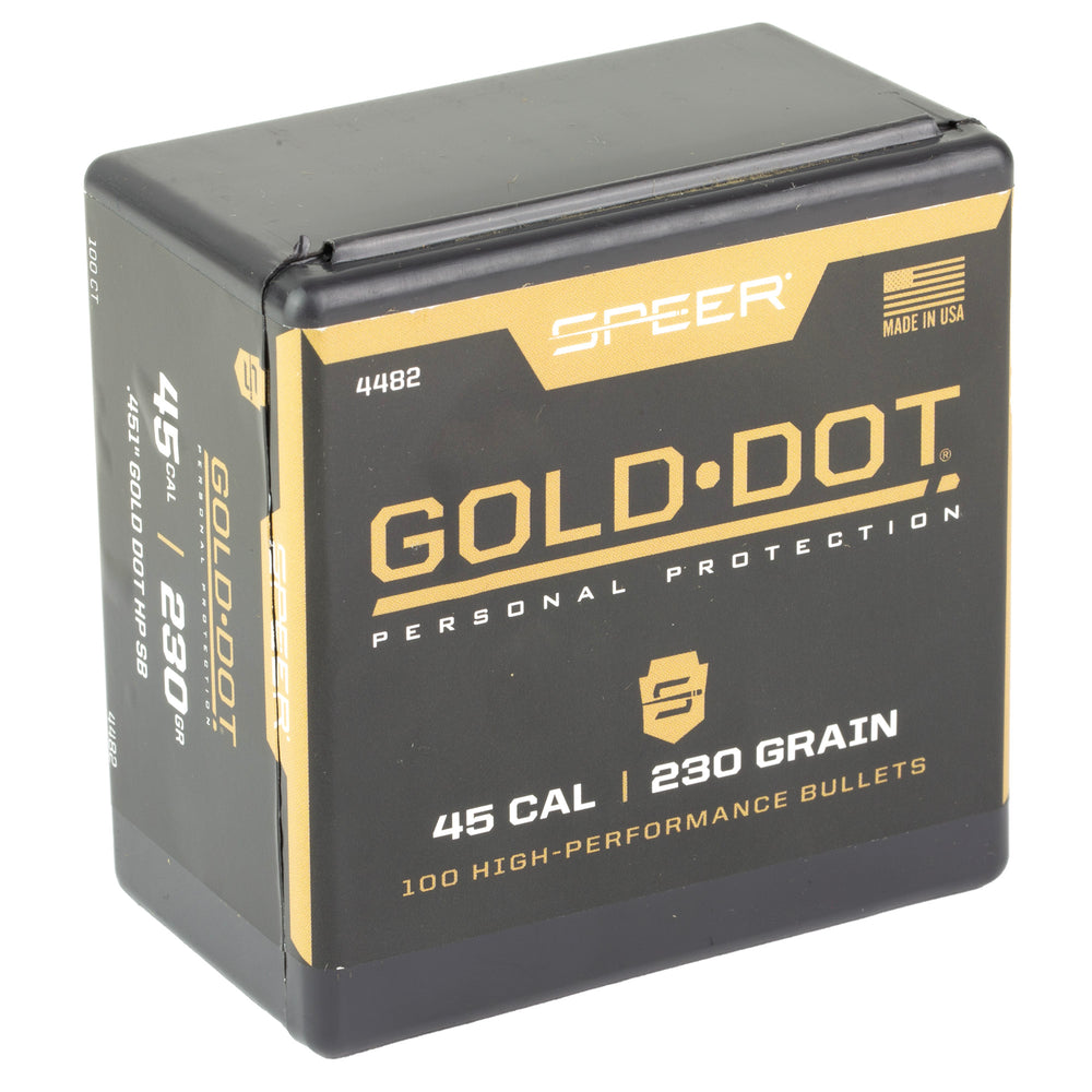 Springfield Gold Dot .451 230-Grain HP SB 100-Count