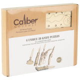 CBG Caliber Wood Knives Puz 6 PCS photo 1