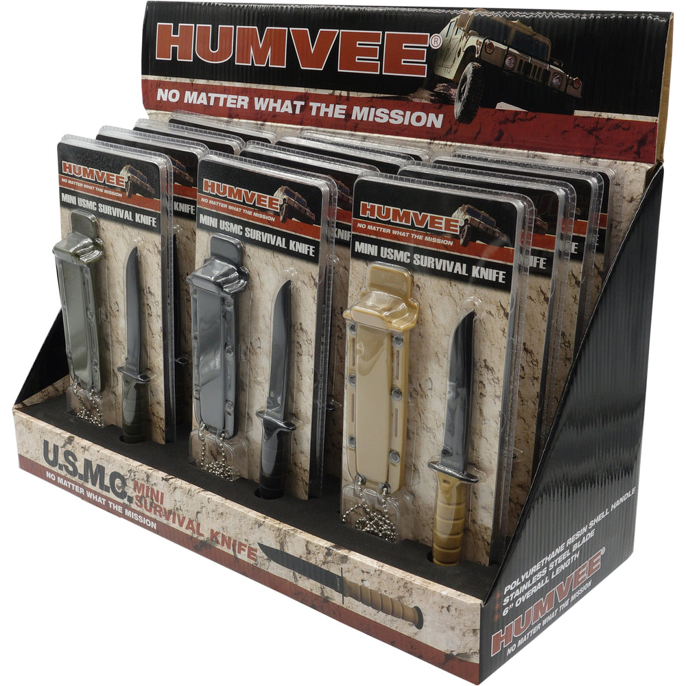CBG Humvee NCK KNF Display 12-Piece with Sheath