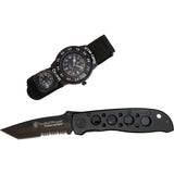 CBG S&W Extreme OPS Knife/Watch Black photo 1