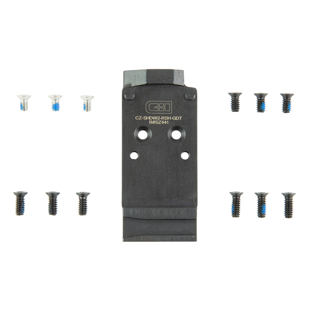 C&H Plate CZ Shadow 2 Or To RMR W/DT St
