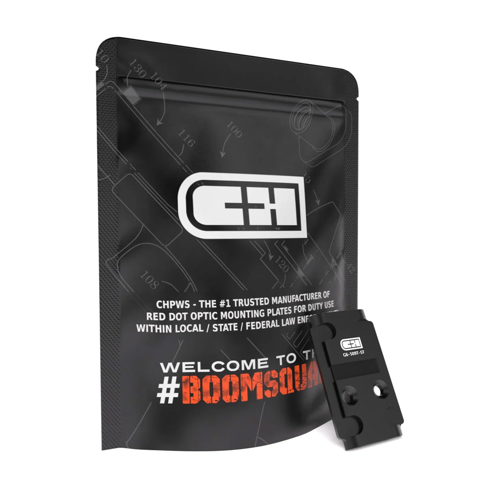 C&H Plate For Glock G6 MOS To Holosun 509T
