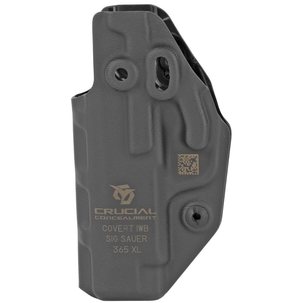 Crucial IWB For Sig P365 XL Ambidextrous Black