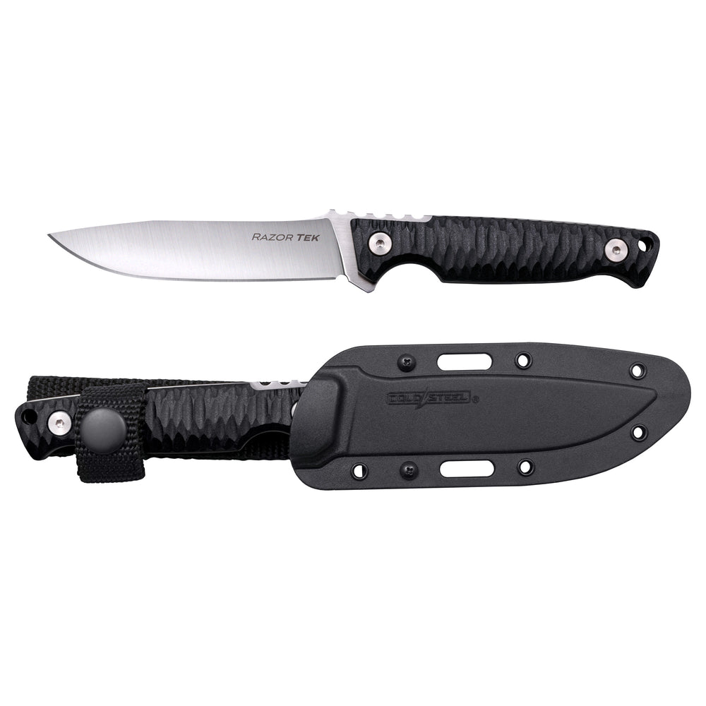 Cold Steel Razortek 4 Black with Sheath