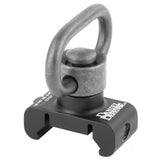 DD Rail Mount QD Swivel Attachment Black photo 2