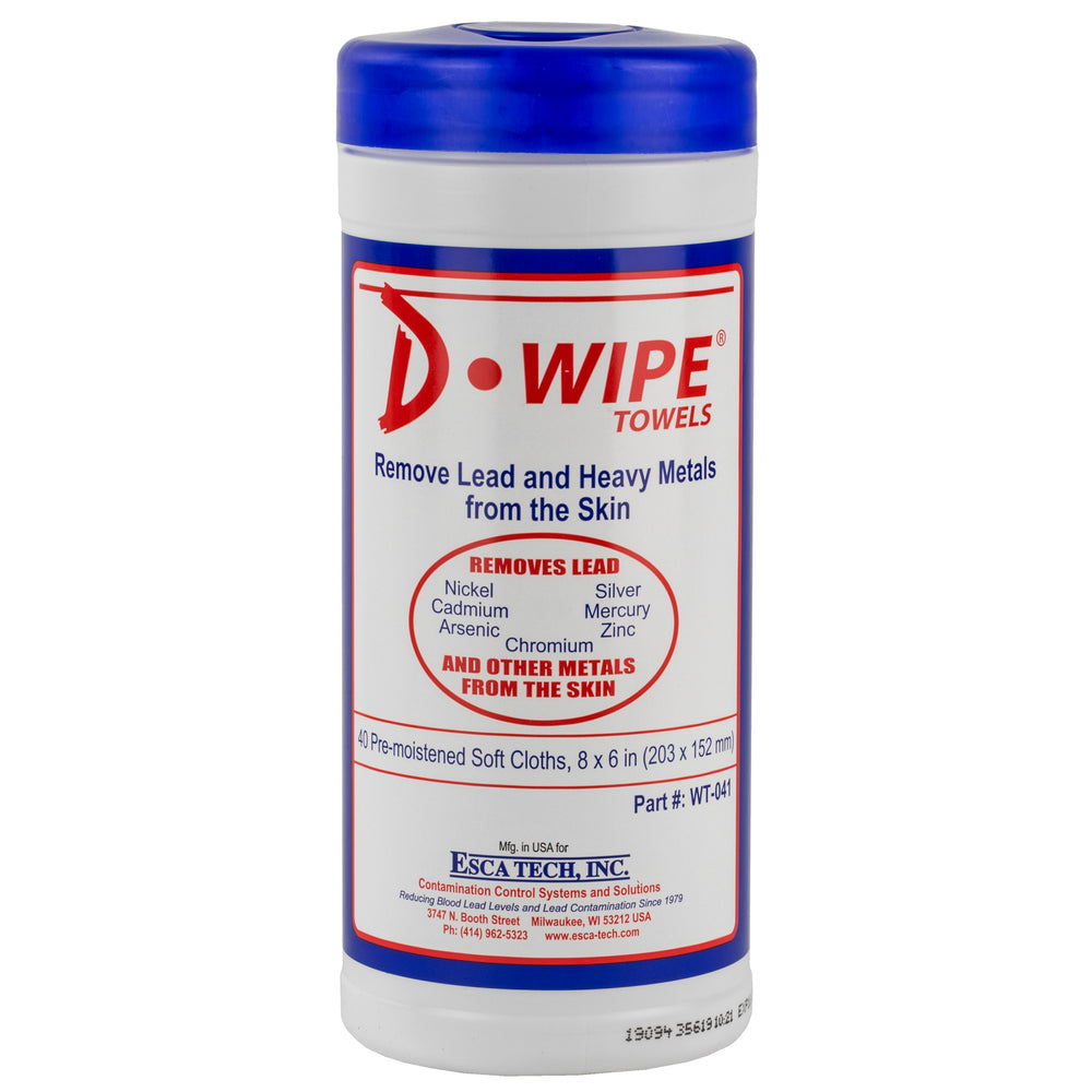 D-Wipe Towels 12-40 CT Canisters