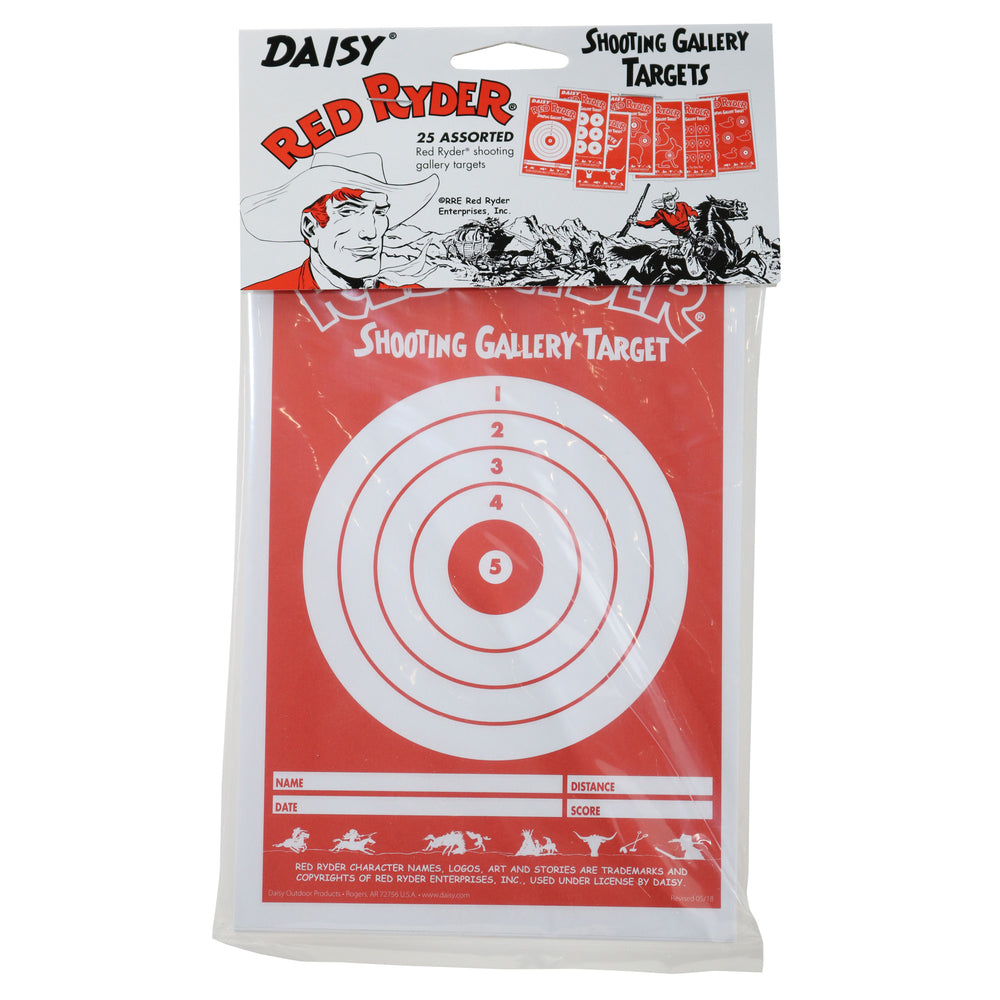 Daisy Red Ryder Paper Targets 25-Count