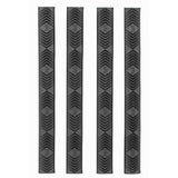 Ergo Wedgelok M-LOK Rail Cover 4-Pack Black photo 1