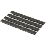 Ergo Wedgelok M-LOK Rail Cover 4-Pack Black photo 2