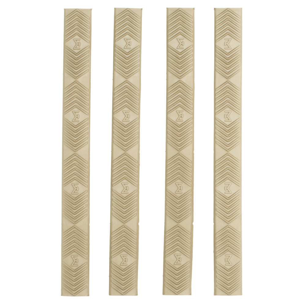 Ergo Wedgelok M-LOK Rail Cover 4-Pack FDE