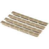 Ergo Wedgelok M-LOK Rail Cover 4-Pack FDE photo 2
