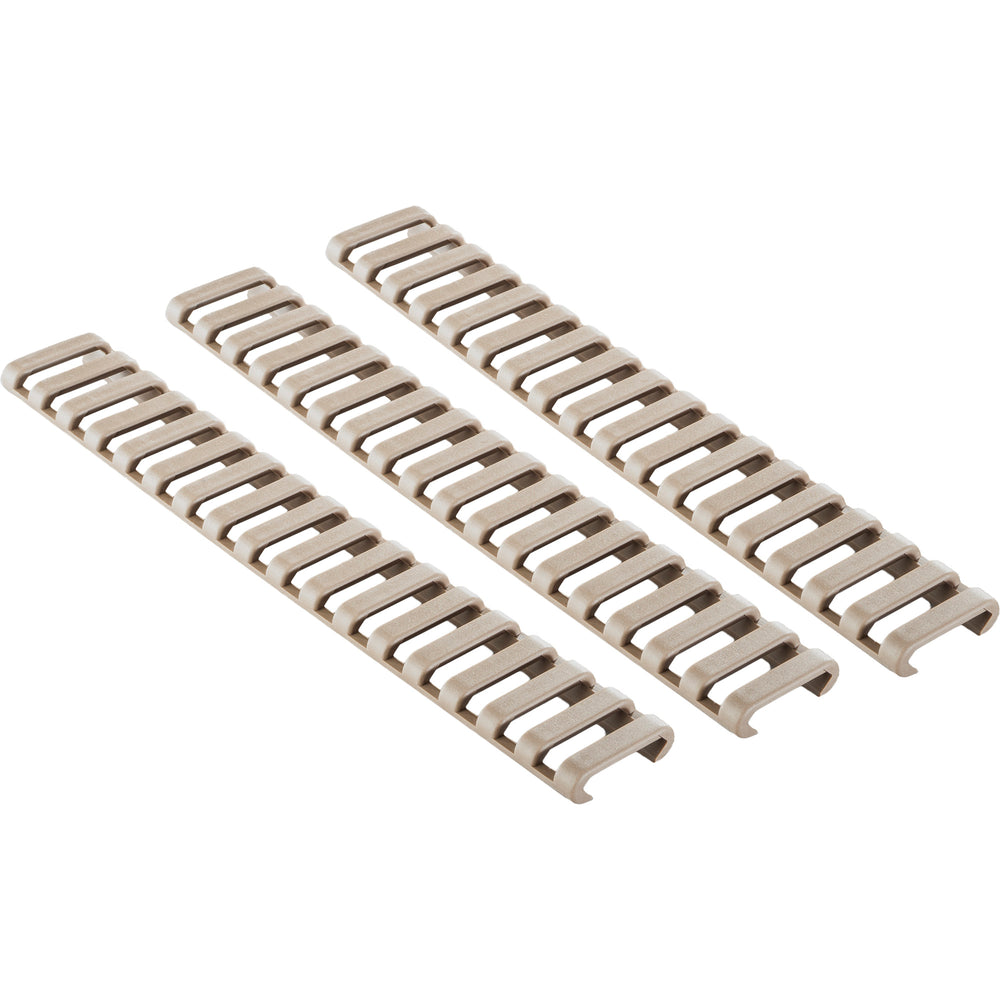 Ergo 18-Slot LDDR Rail Covers 3-Pack Coyote