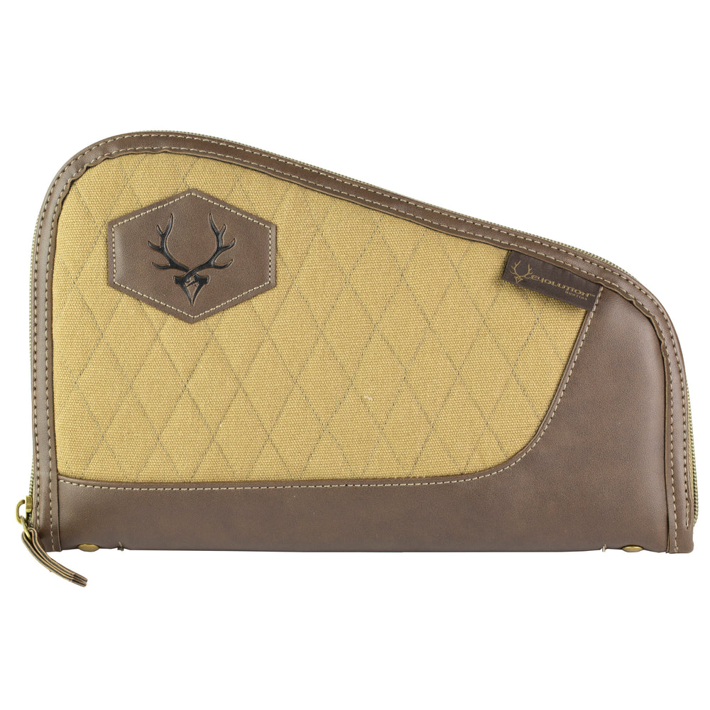 Evolution President Pistol Case 12 Tan/Brown