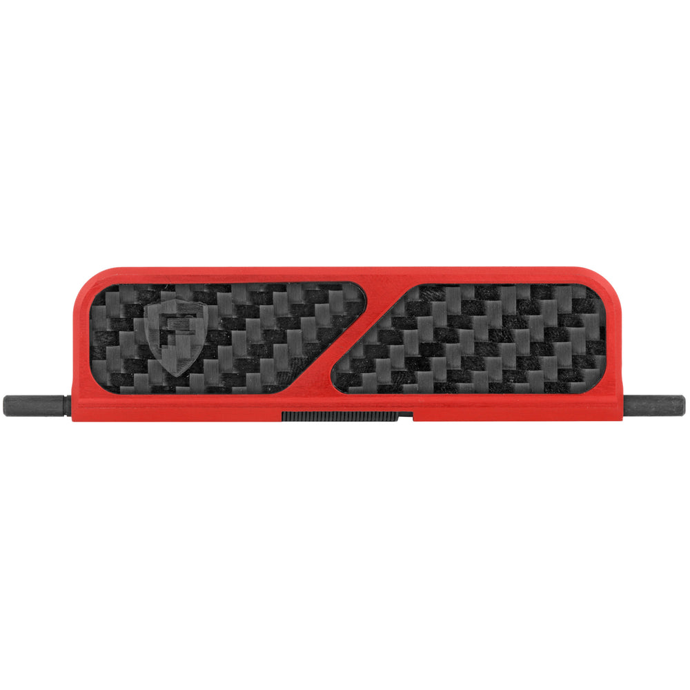 Fortis Billet Dust Cover CF Red