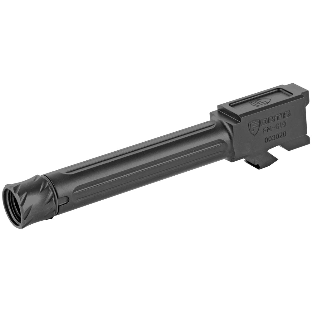 Fortis Barrel For Glock 19 Black Threaded