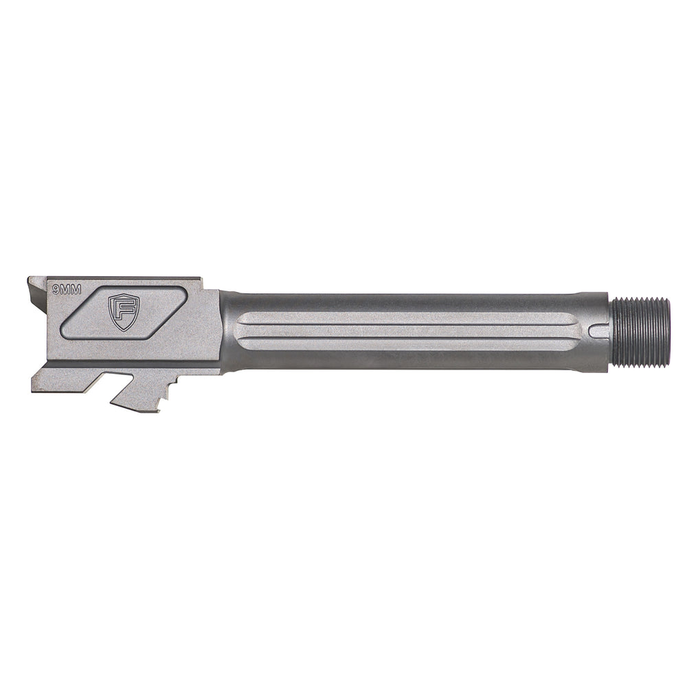 Fortis Barrel For Glock 19 Grey Threaded
