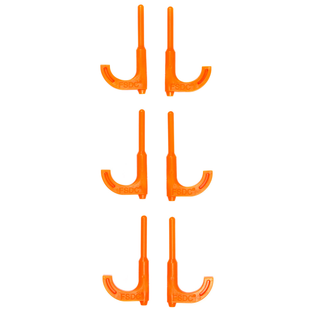 FSDC Chamber Flag Rifle Orange 6-Pack