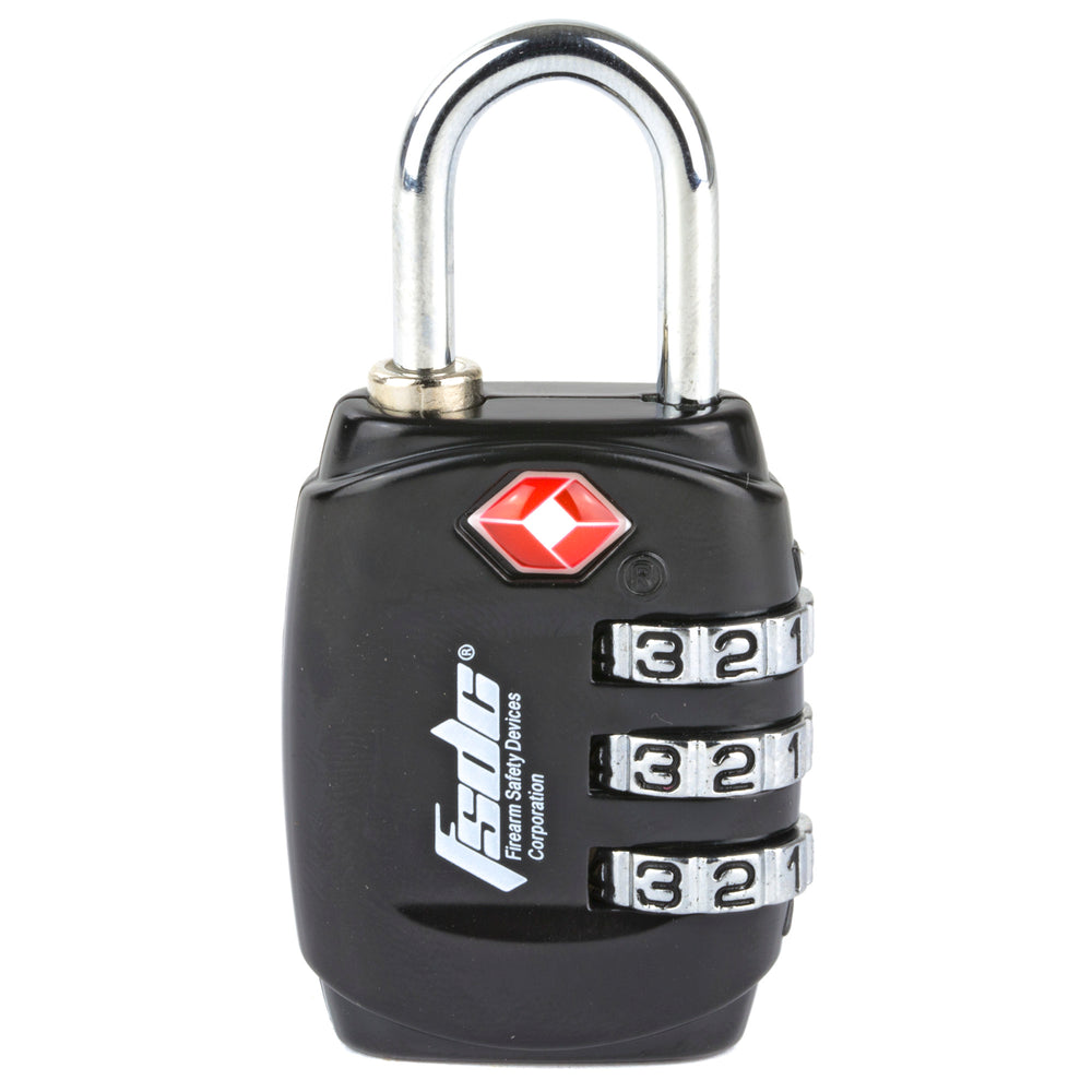 FSDC 3-Dial Tsa Combo Shackle Lock