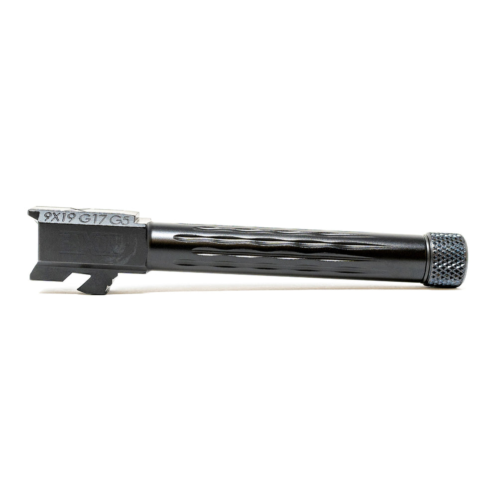 Faxon Match Barrel For G17 G5 FF Black Threaded