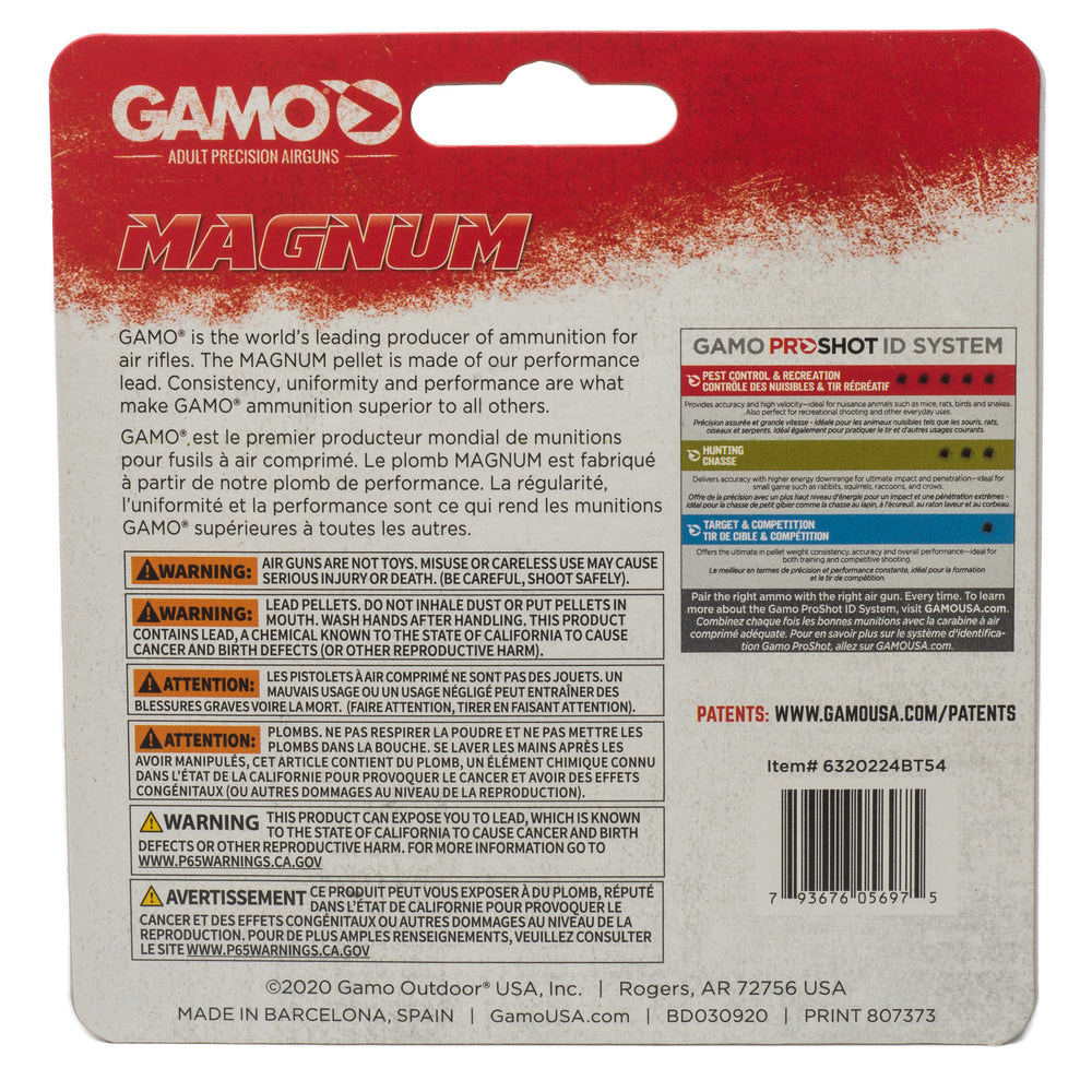 Gamo Magnum Spire Point 177 Caliber 250-Count