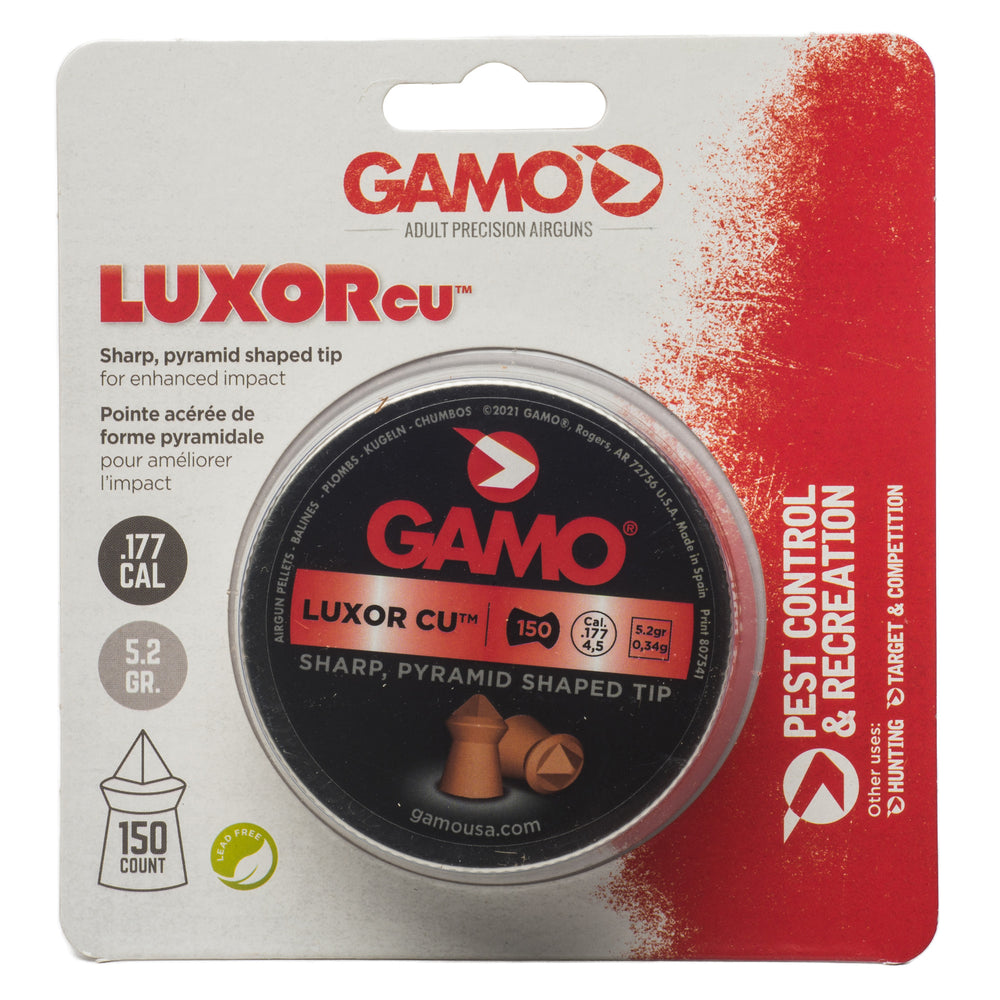 Gamo Luxor Cu Pyramid 177 Caliber 150-Count