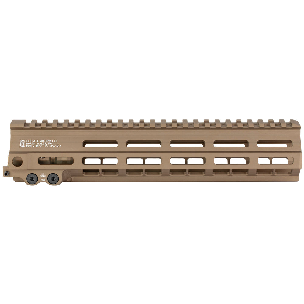 Geissele 10.5 Springfield Mod MK8 M-LOK Desert Dirt Color