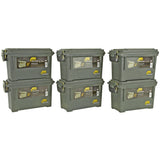 Plano Element Proof Ammunition Box OD Green Folding 6-Pack photo 1