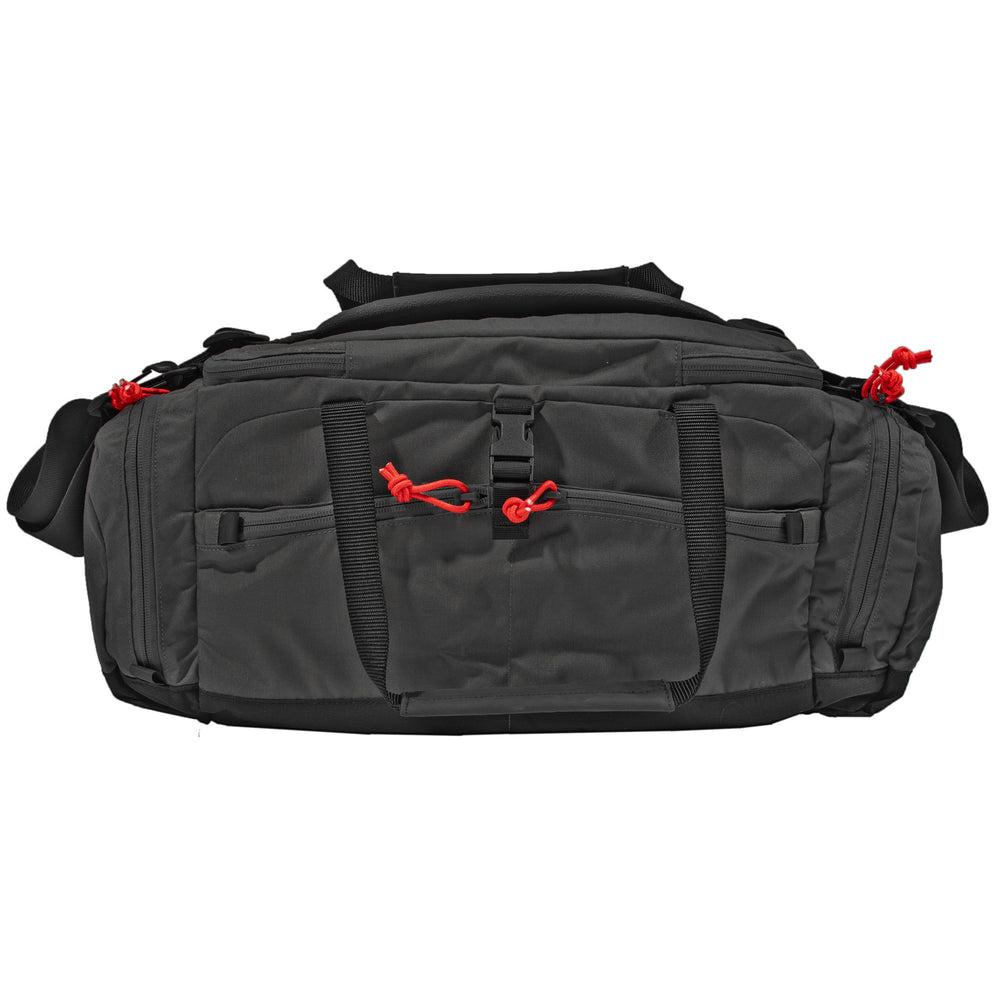 GGG Range Bag Black W/Red Zipper Pul