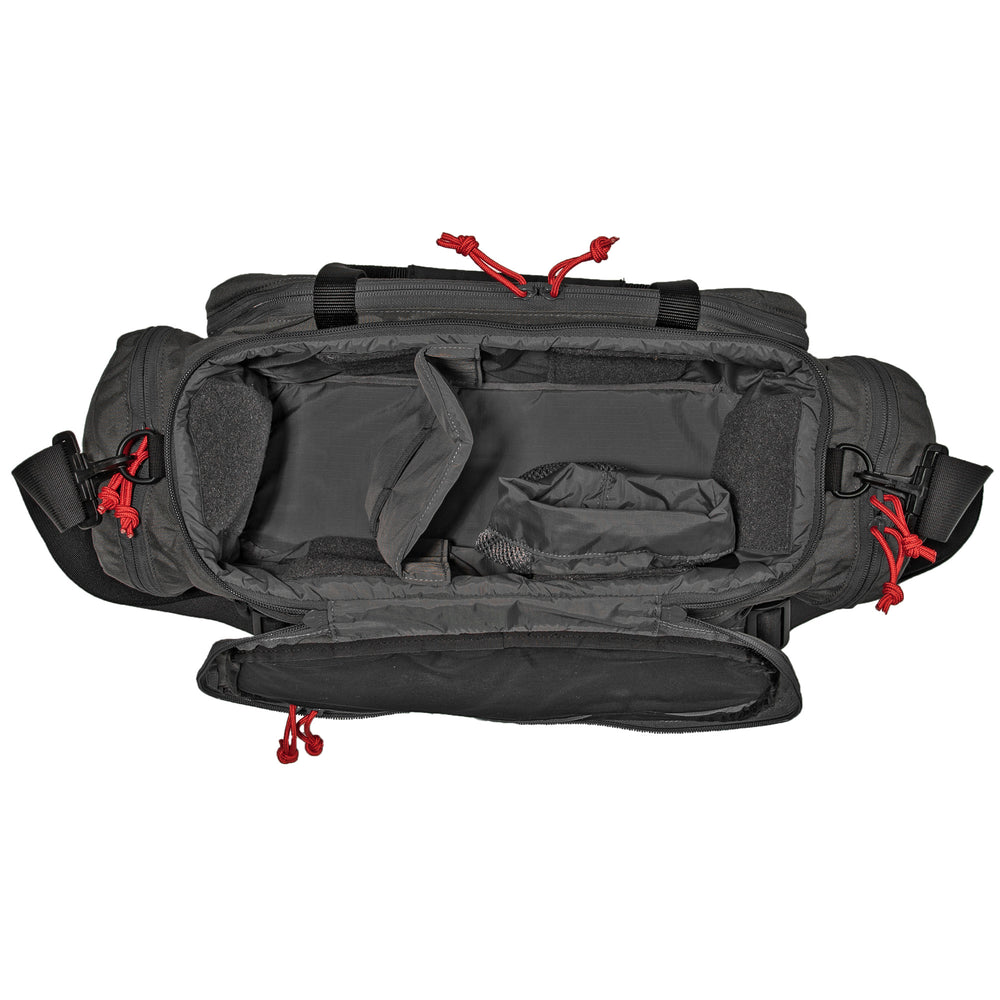GGG Range Bag Black W/Red Zipper Pul