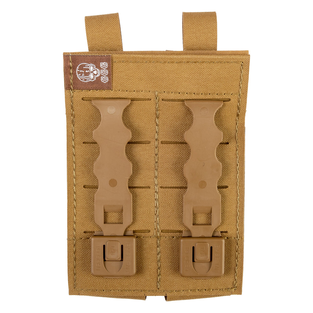 GGG Double Pistol Magazine Pouch Coyote