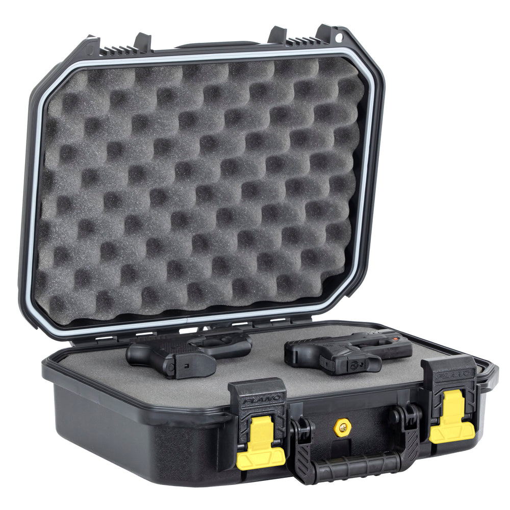 Plano All Weather 2 Two Pistol Case Black