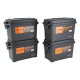 Plano Ammunition Box No Gasket Black Deep 4-Pack photo 1