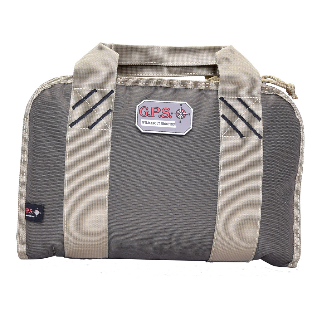 GPS Double Pistol Case Green/Khaki