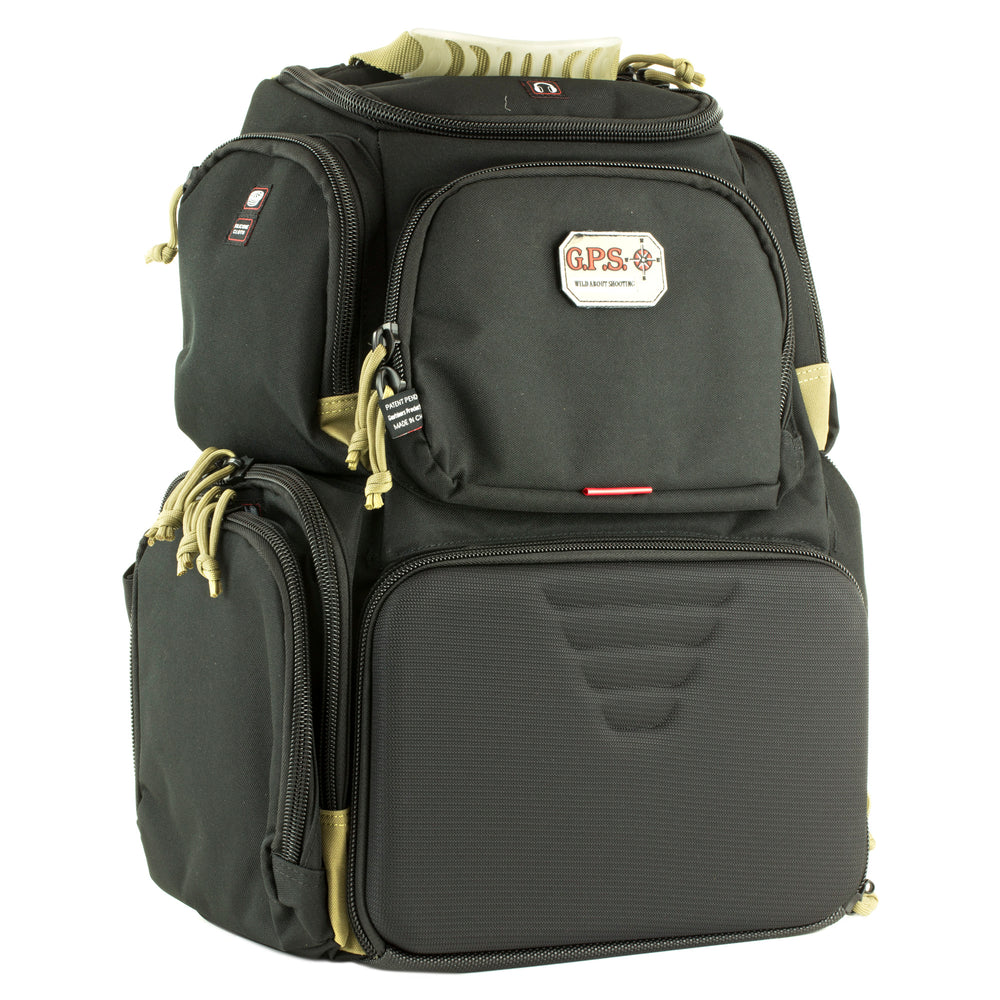 GPS Handgunner Backpack Black/Tan