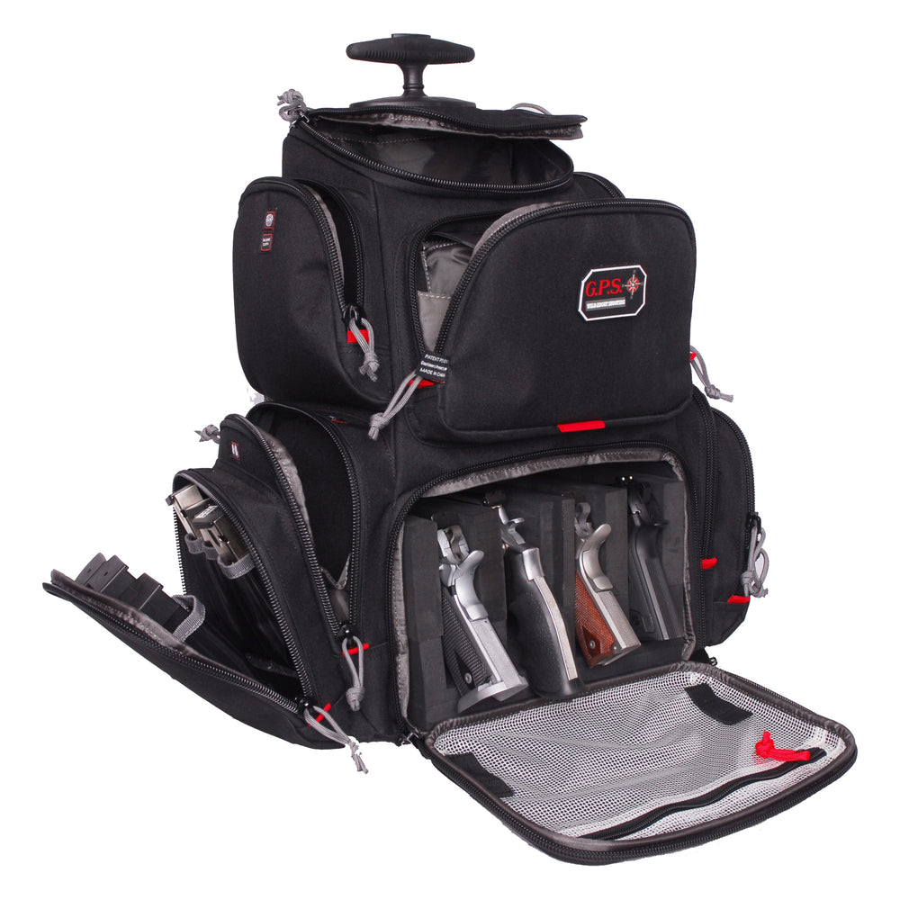 GPS Rolling Handgunner Backpacker Black