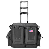 GPS Tactical Rolling Range Bag Black photo 1