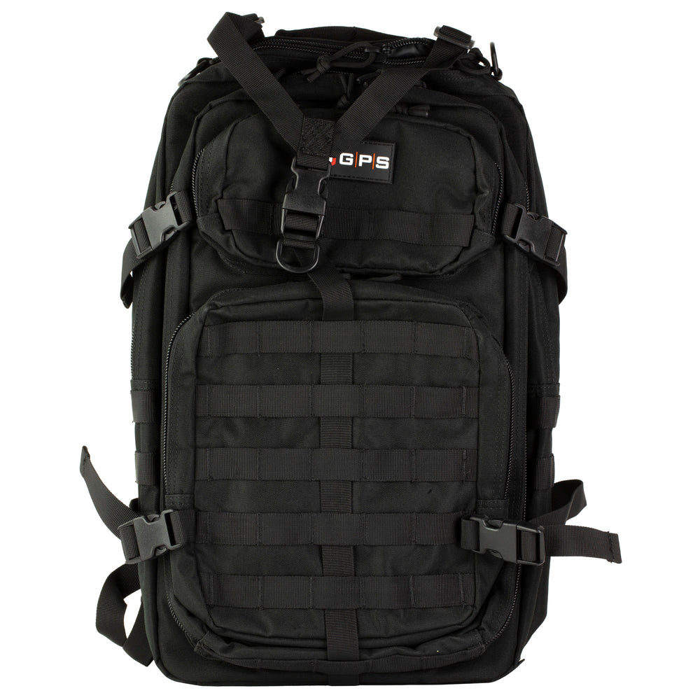 GPS Tactical Bugout Cmptr Backpack Black