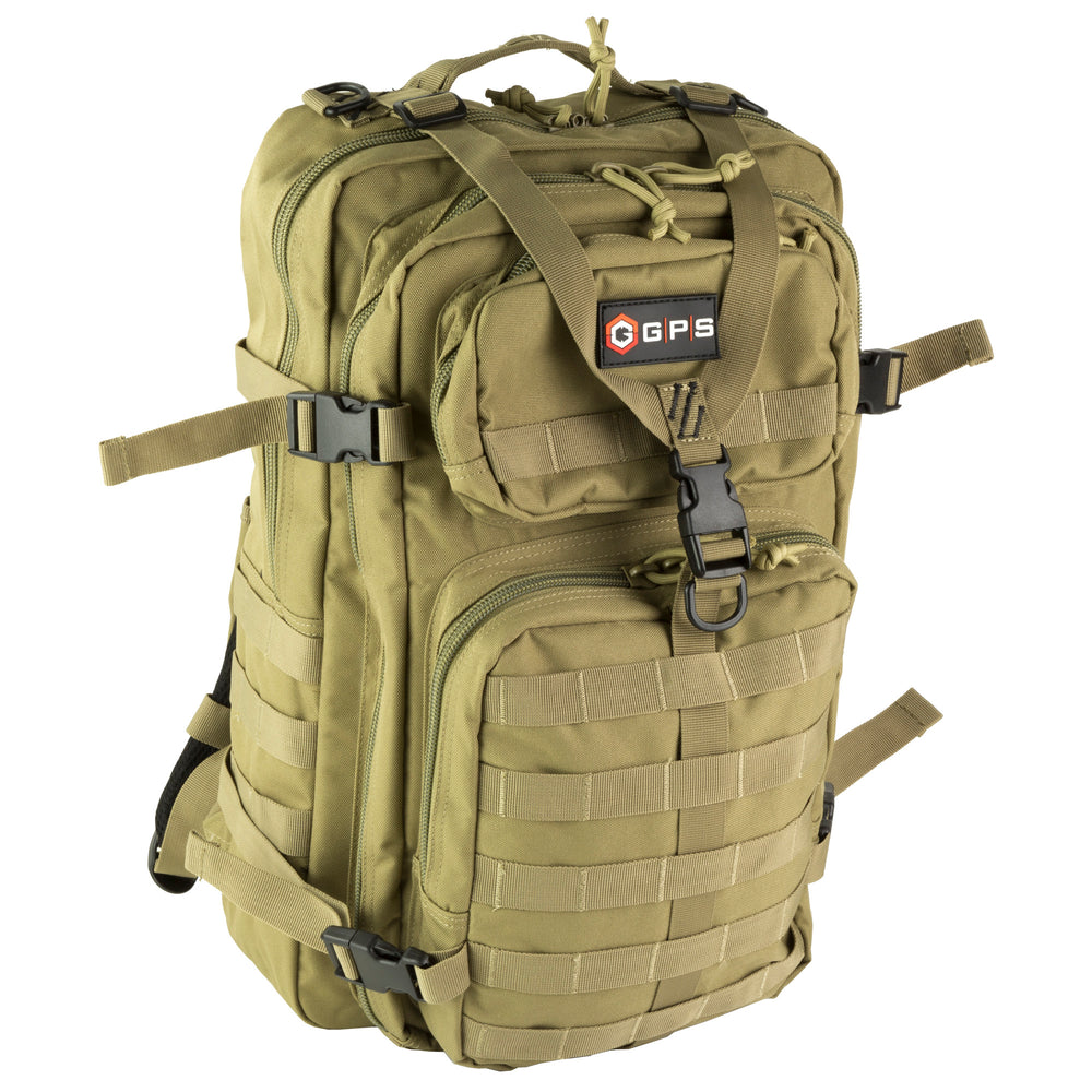 GPS Tactical Bugout Cmptr Backpack Tan