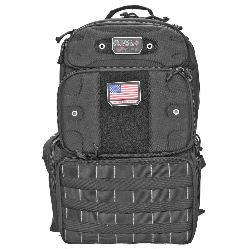 GPS Tactical Range Backpack Tall Black