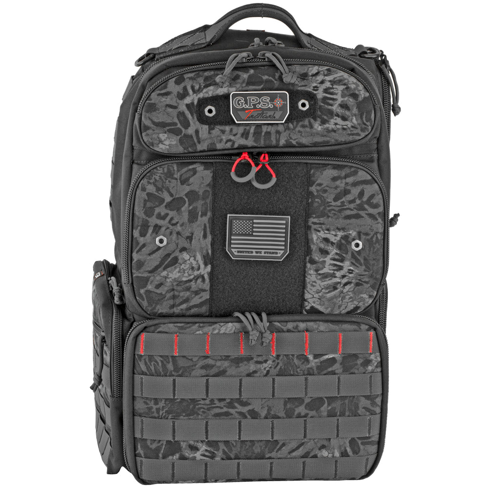 GPS Tactical Range Backpack Tall Blackout