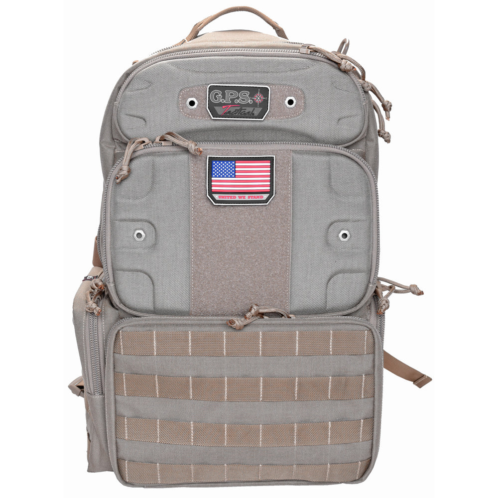 GPS Tactical Range Backpack Tall Tan