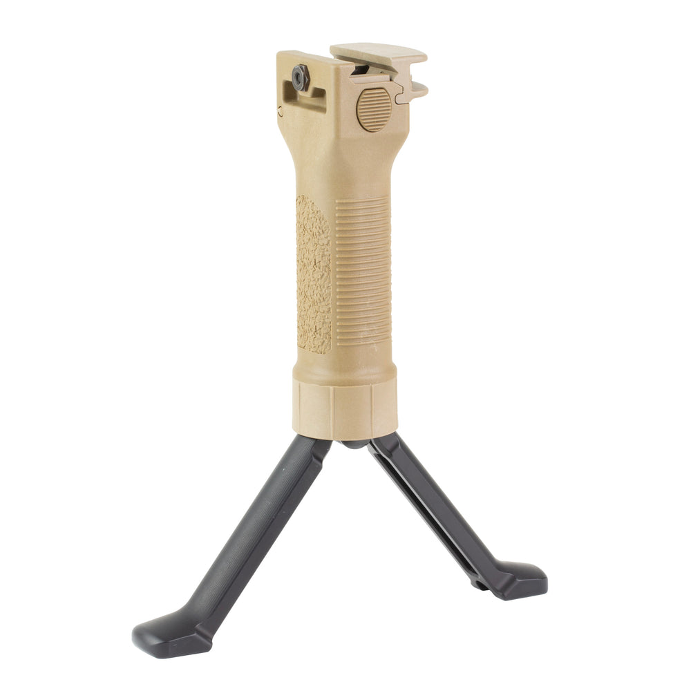 Grip Pod GPS V2 Bipod Cam Aluminum Tan