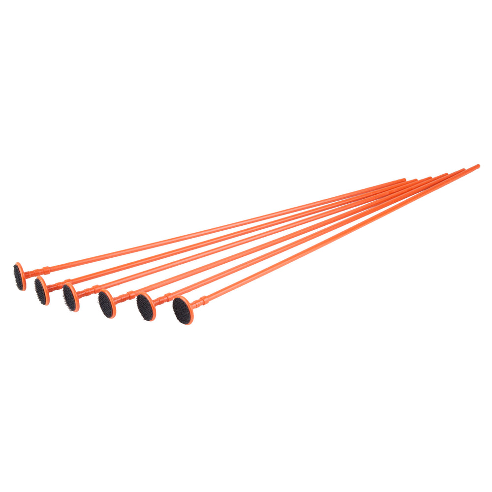 Gun Storage Solutions Rifle Rod .22 Caliber 6-Pack Orange
