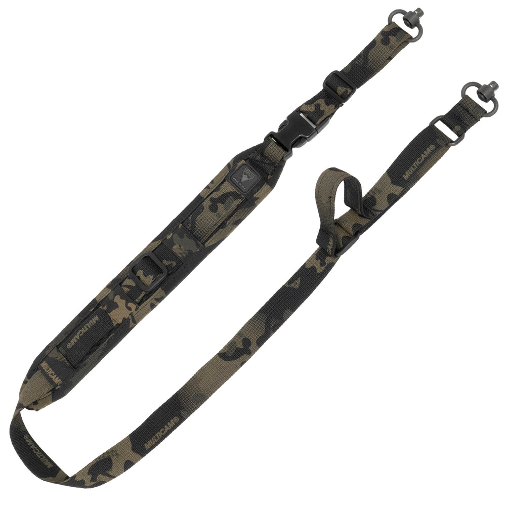 Grovtec QS 2PT Sling Push-Button Swivel Multicam Black