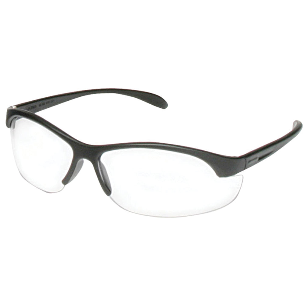H/L HL200 Extra-Small Compact Black Frame Clear Glass