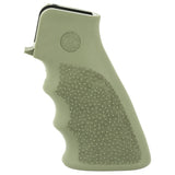 Hogue Overmolded AR/M16 Finger-Groove OD Green photo 1