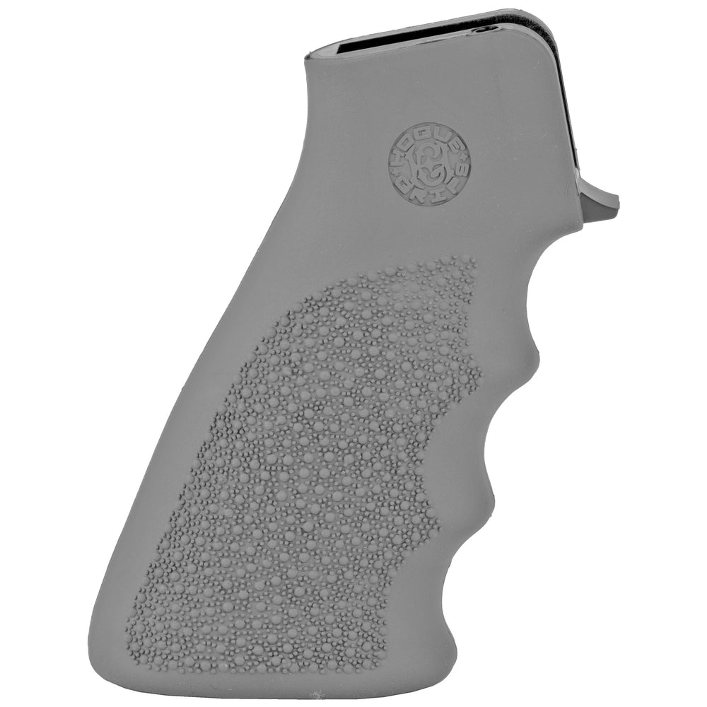 Hogue Grip AR-15 W/Finger Grove Grey