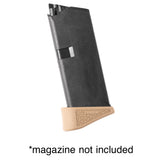 Hogue Rub Grip Pad 9mm 6-Round Magazine, FDE photo 2