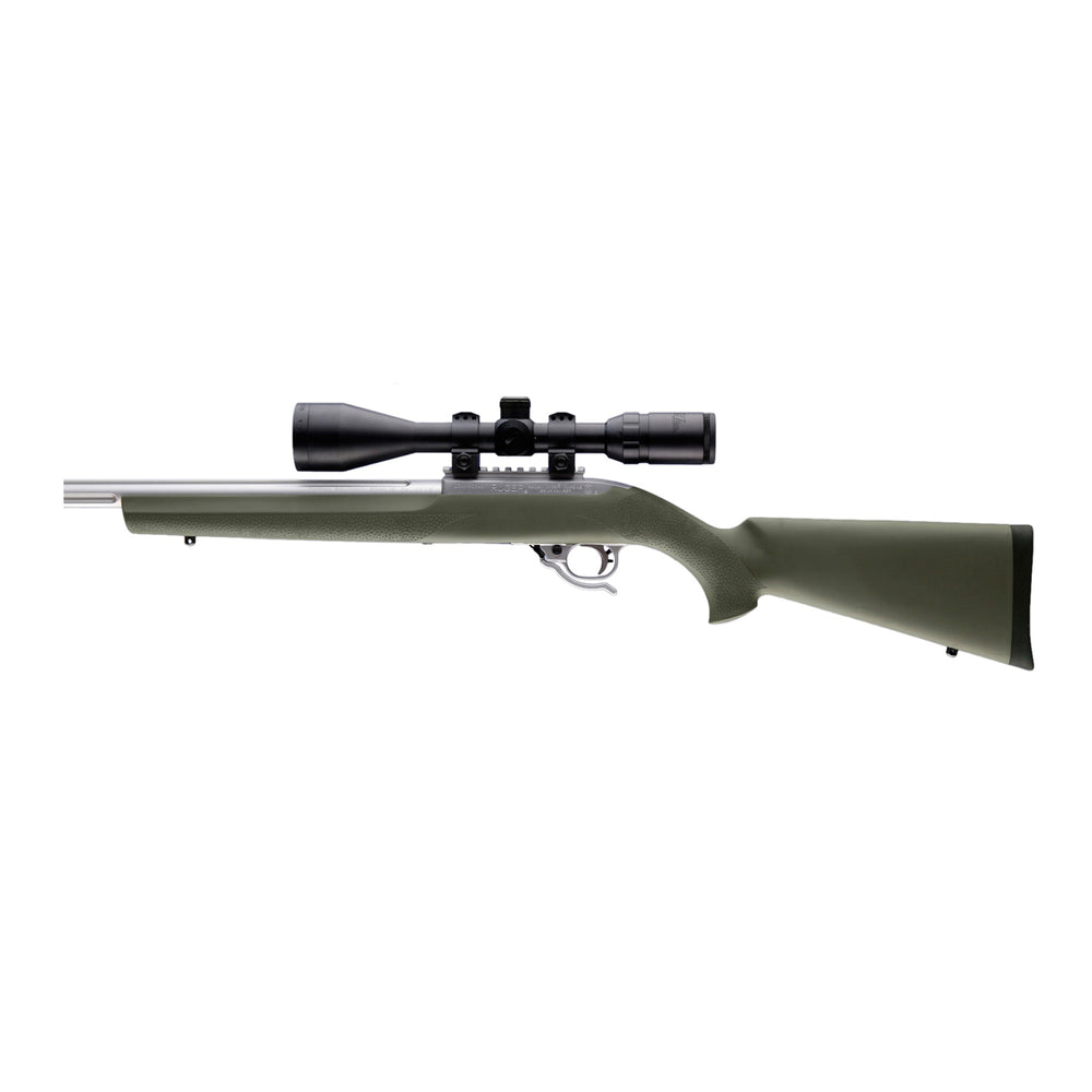 Hogue Stock Ruger 10/22 Rubber Ovrmld OD Green