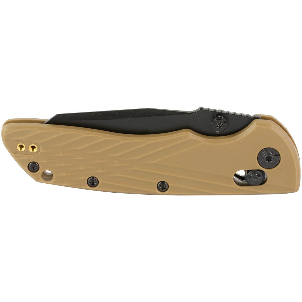 Hogue Deka 3.25 Wharncliffe Black Polymer FDE